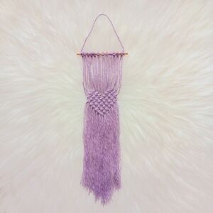 Handmade Purple Heart Wall Hanging